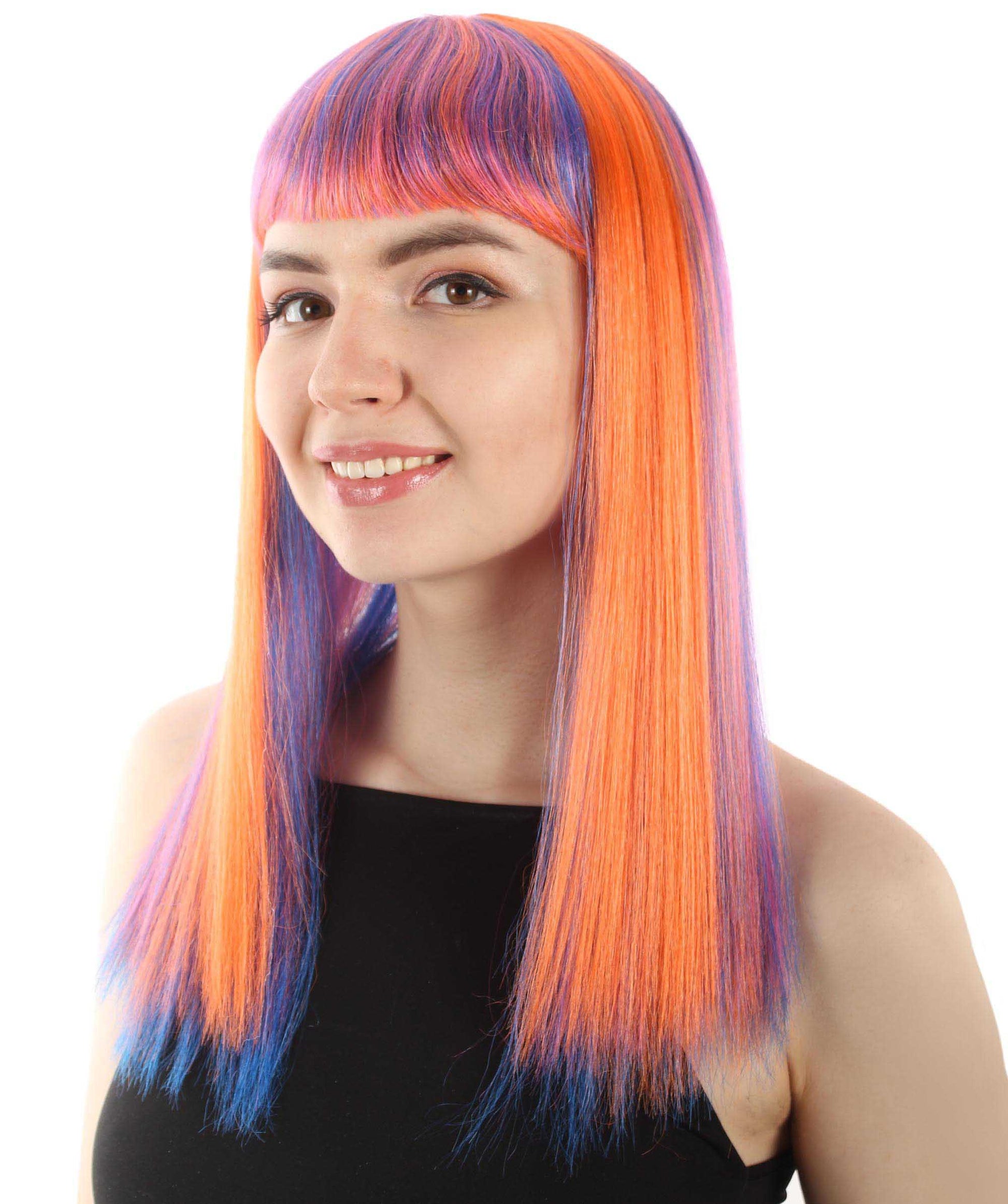 Pink Ombre Straight Length Diva Wig