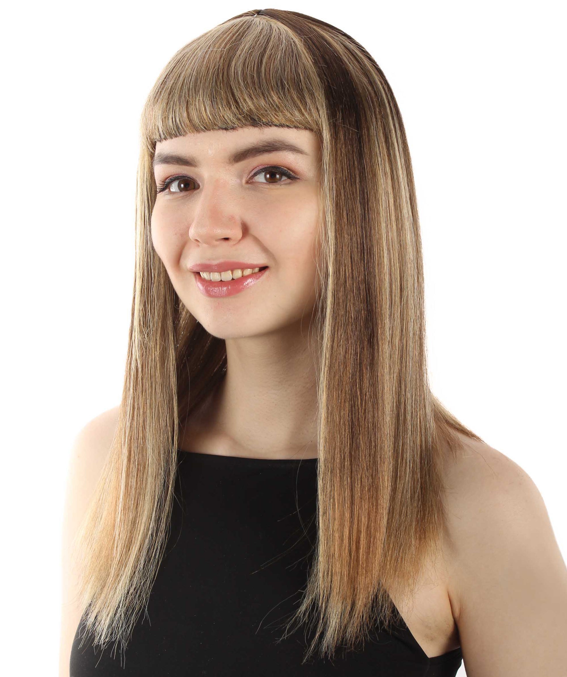 Mixed Blonde Straight Length Diva Wig