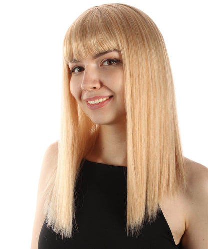 Strawberry Blonde Straight Length Diva Wig