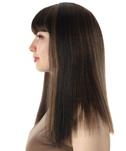 Auburn Blonde Straight Length Diva Wig