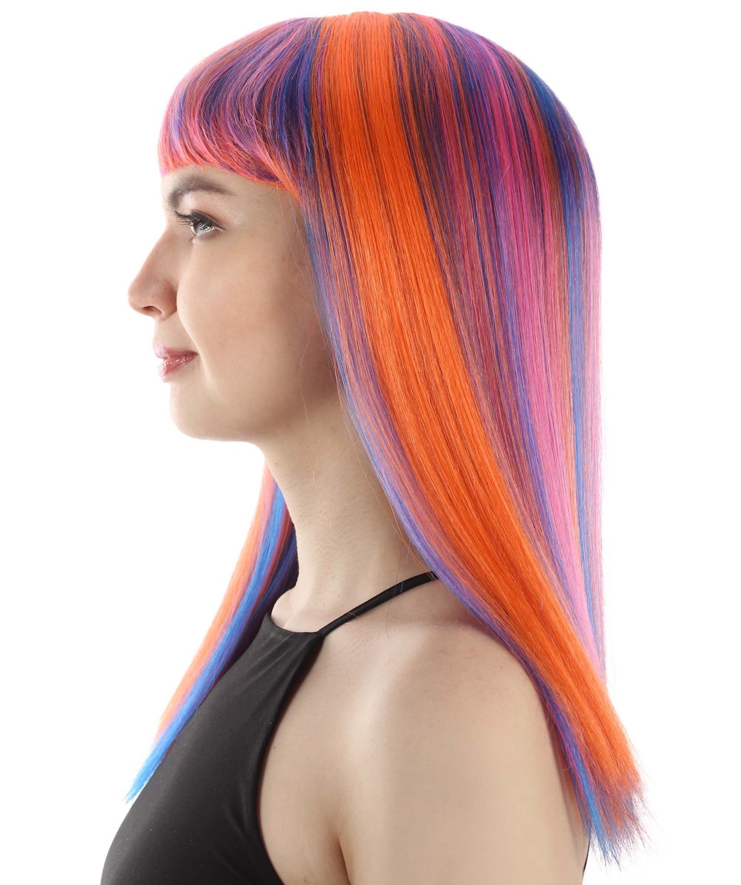 Pink Ombre Straight Length Diva Wig