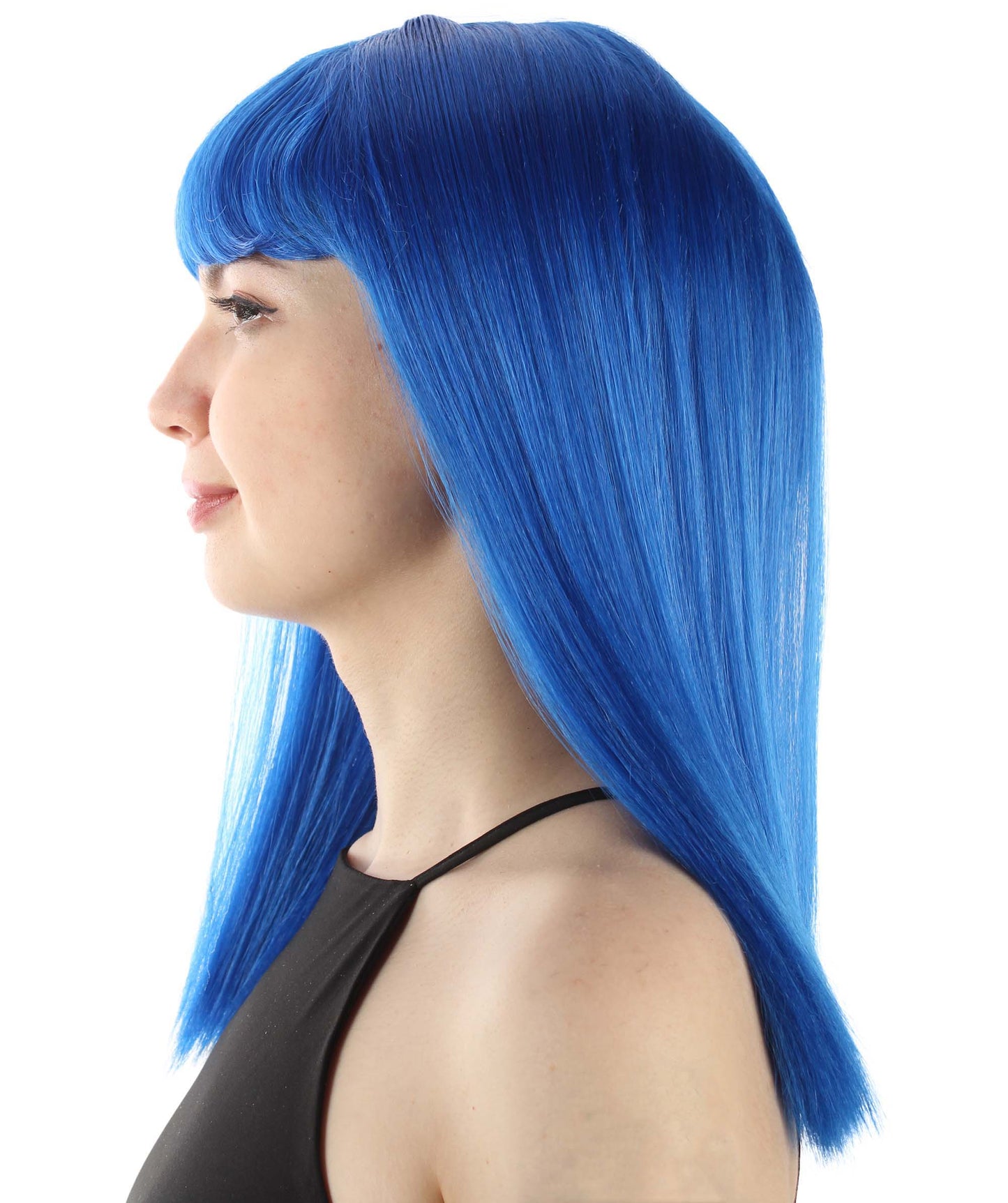 Dark Blue Straight Length Diva Wig