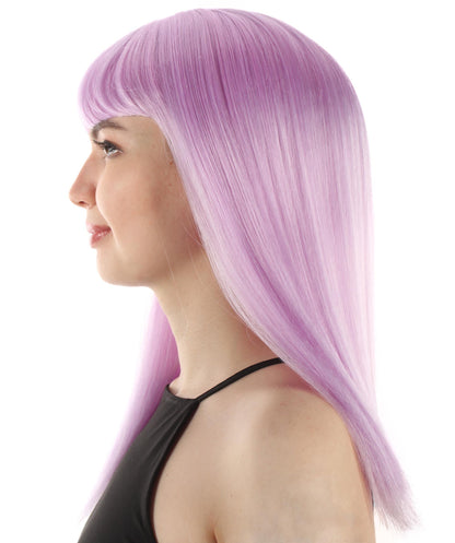 Light Purple Straight Length Diva Wig