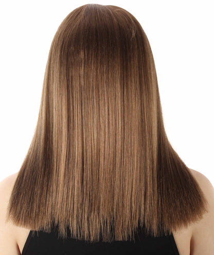 Light Brown Straight Length Diva Wig