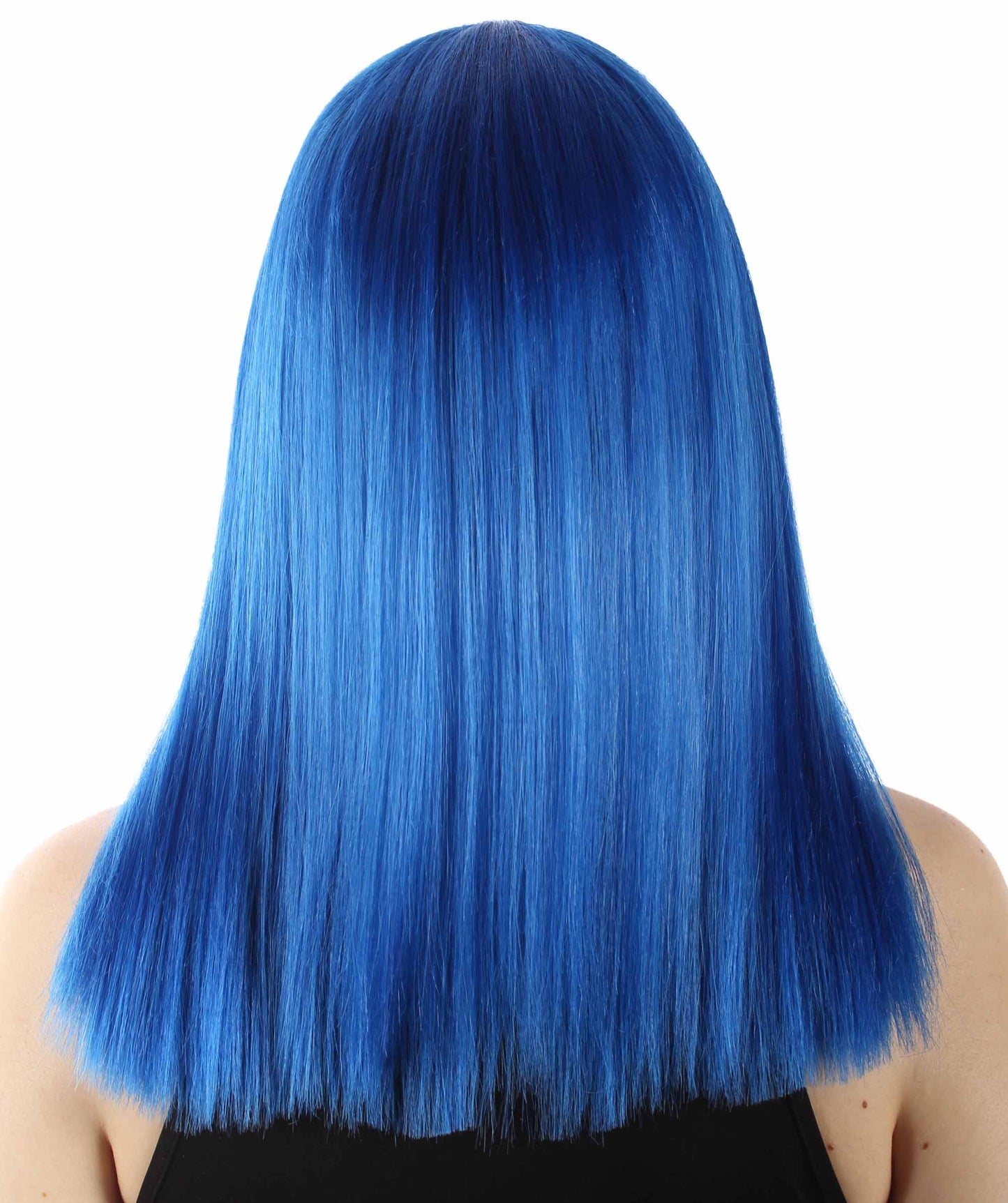 Dark Blue Straight Length Diva Wig