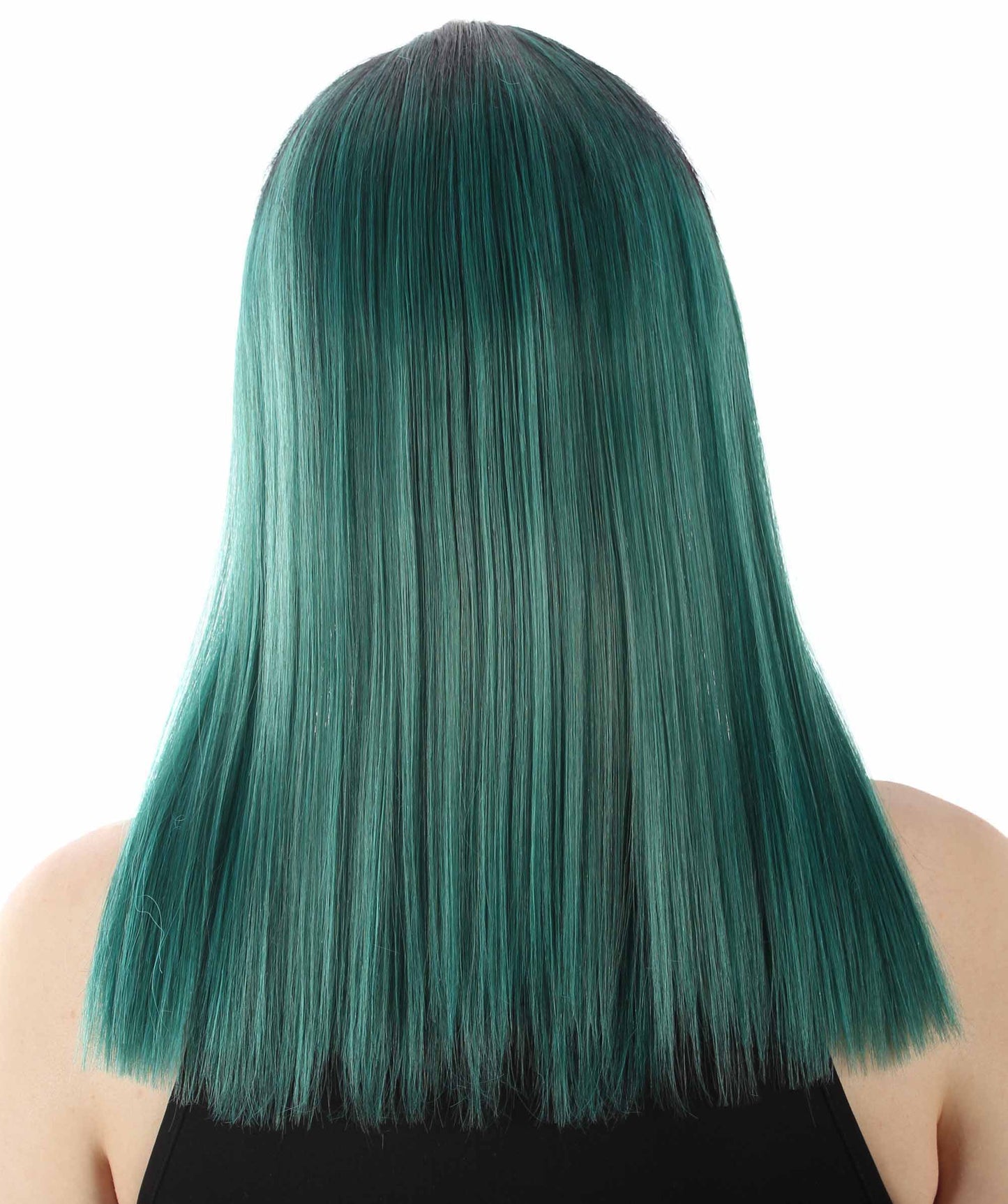 Ash Green Straight Length Diva Wig