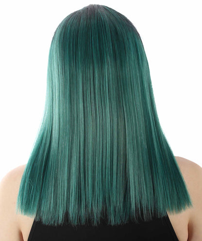 Ash Green Straight Length Diva Wig