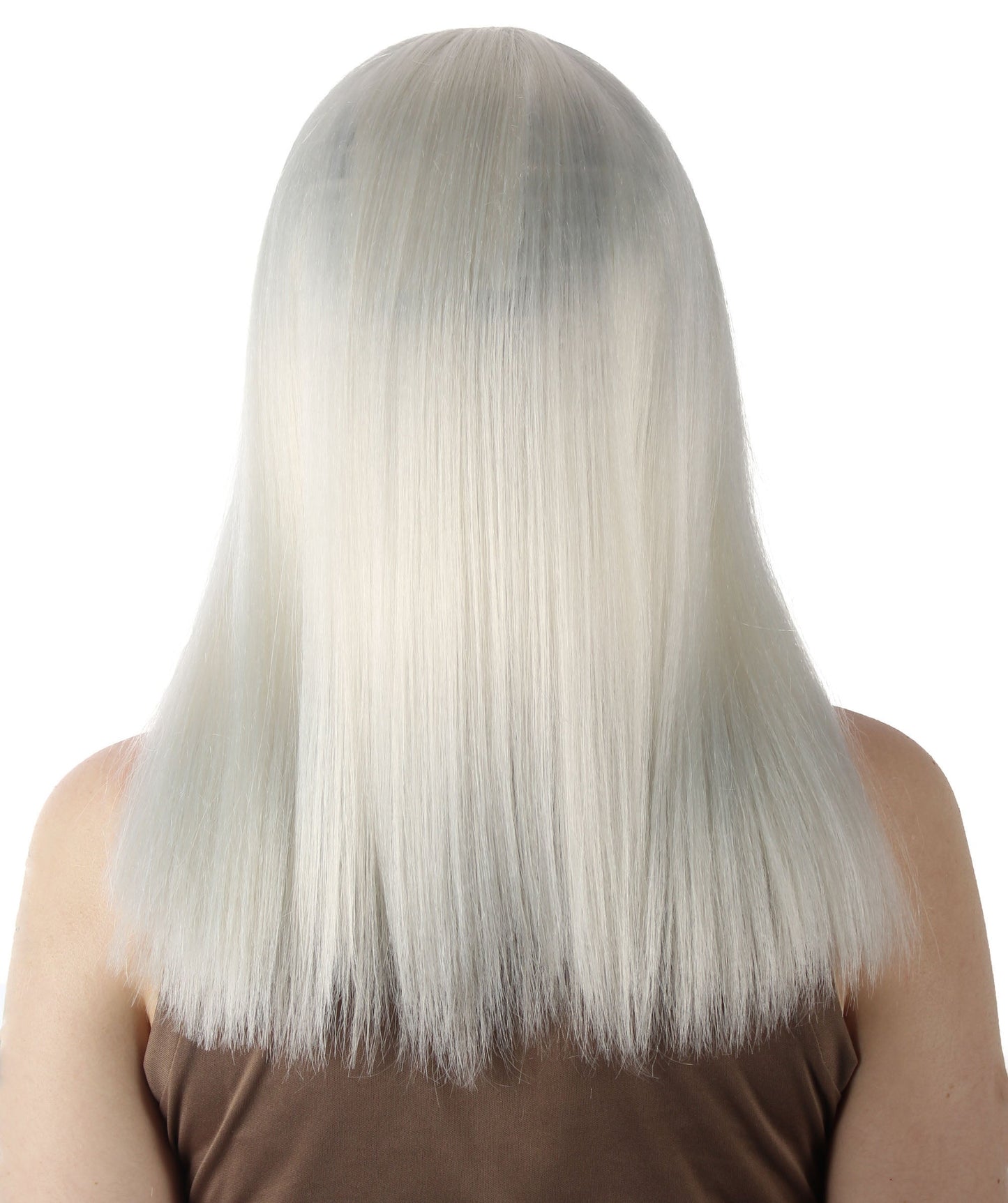 White Straight Length Diva Wig