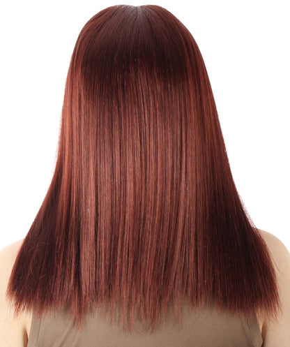 Dark Brown Straight Length Diva Wig