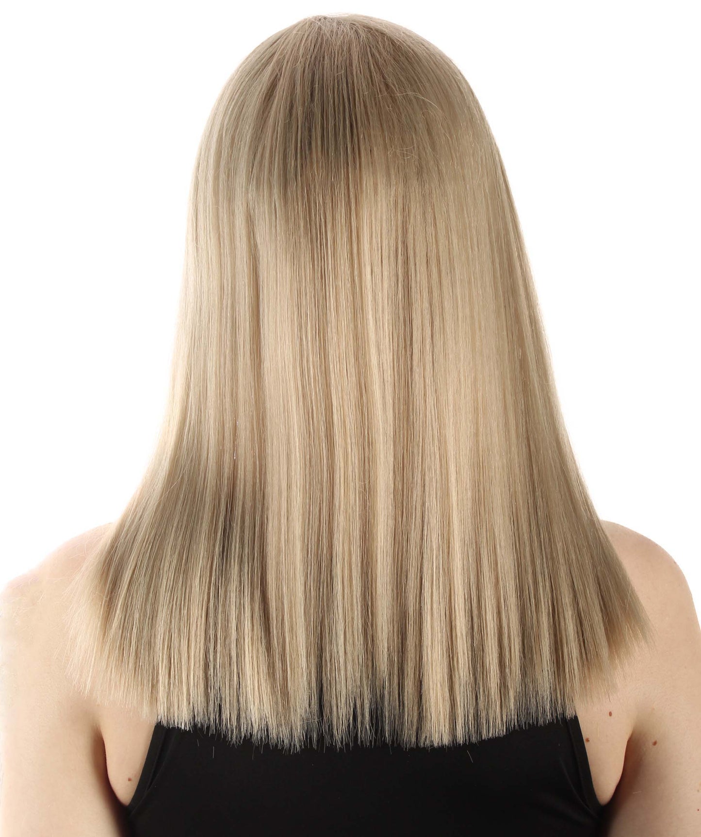 Beige Straight Length Diva Wig