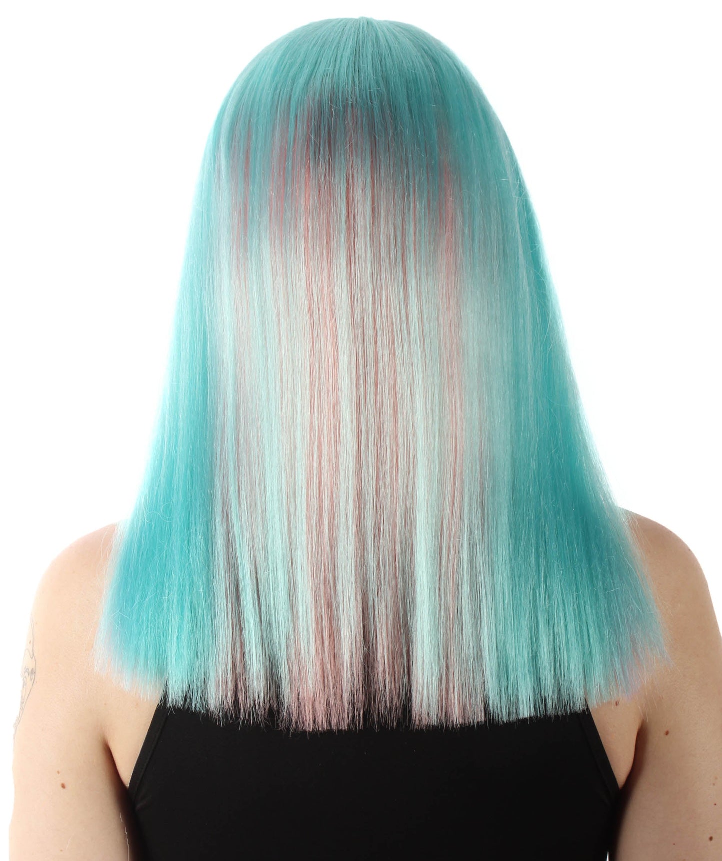 Mixed Pink Straight Length Diva Wig