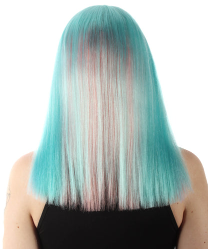 Mixed Pink Straight Length Diva Wig