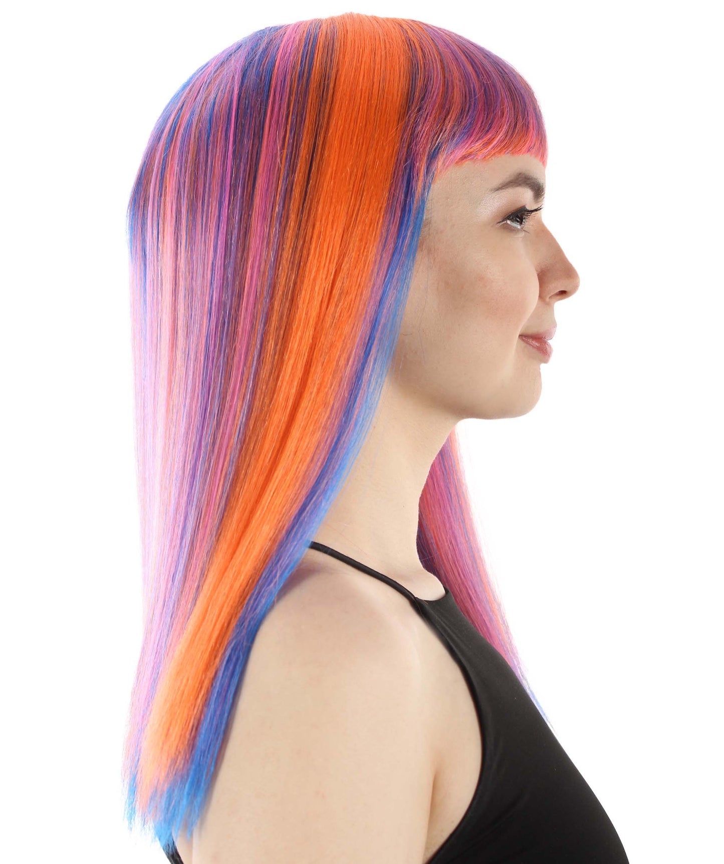 Pink Ombre Straight Length Diva Wig