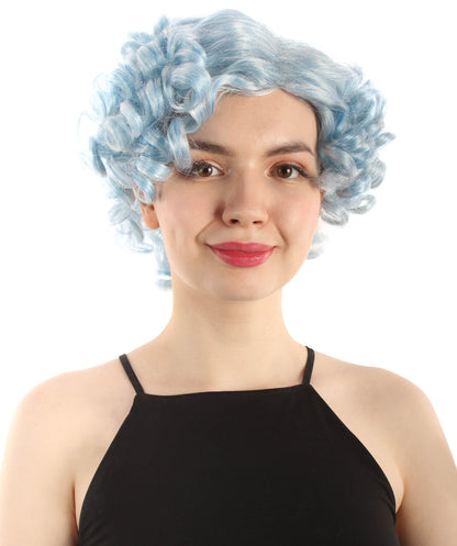 Doll Curly Womens Wig Collection | Character Fancy Halloween Wig | Premium Breathable Capless Cap | HPO