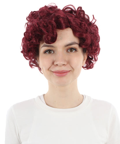 Doll Curly Womens Wig Collection | Character Fancy Halloween Wig | Premium Breathable Capless Cap | HPO