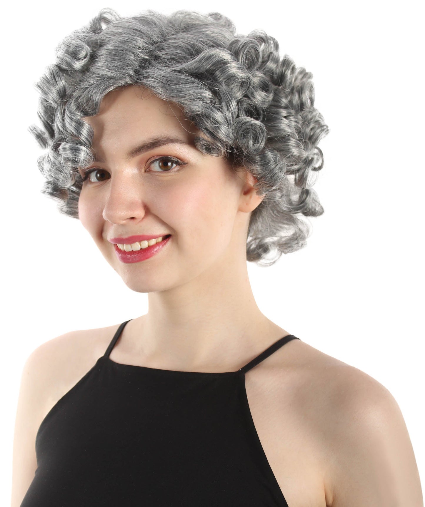 Doll Curly Womens Wig Collection | Character Fancy Halloween Wig | Premium Breathable Capless Cap | HPO