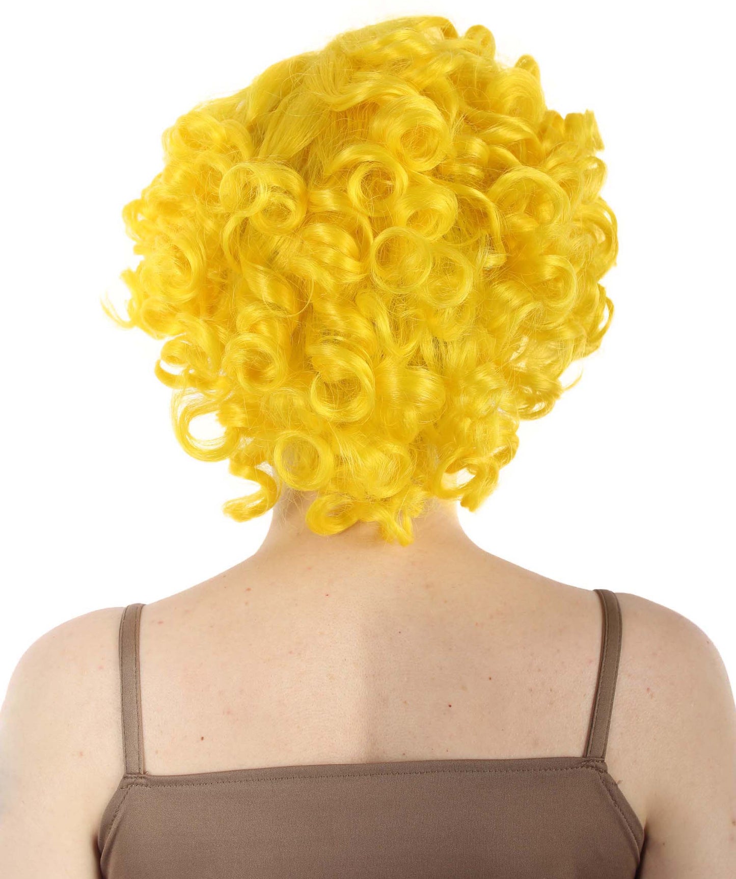 Doll Curly Womens Wig Collection | Character Fancy Halloween Wig | Premium Breathable Capless Cap | HPO