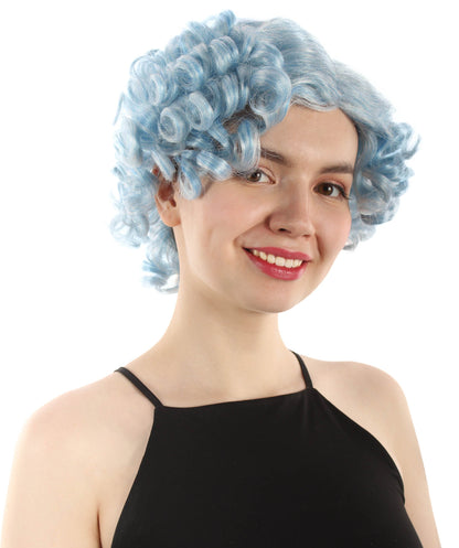 Doll Curly Womens Wig Collection | Character Fancy Halloween Wig | Premium Breathable Capless Cap | HPO