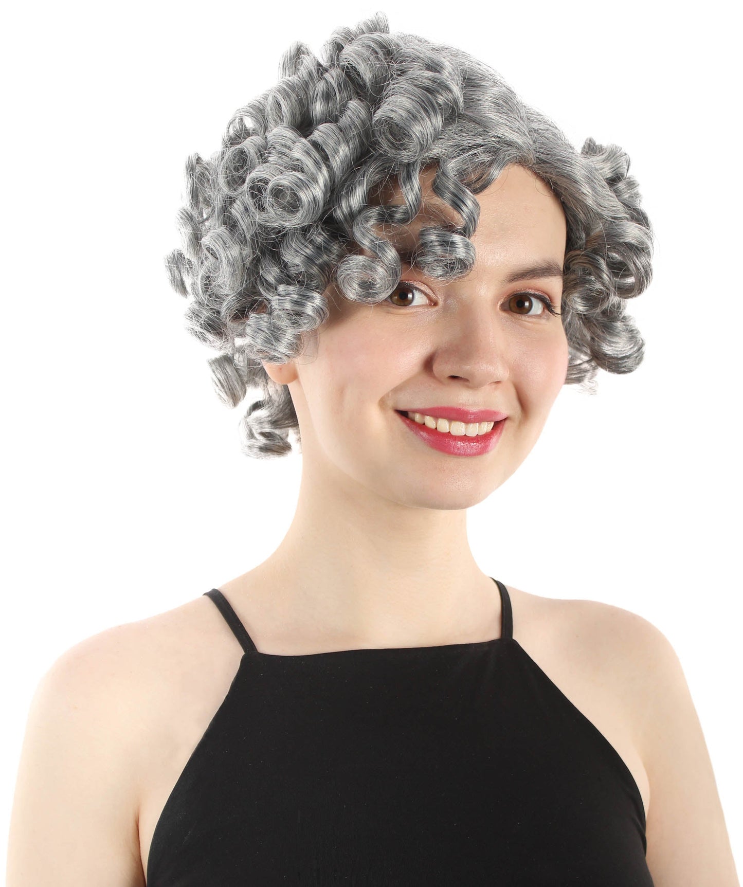 Doll Curly Womens Wig Collection | Character Fancy Halloween Wig | Premium Breathable Capless Cap | HPO