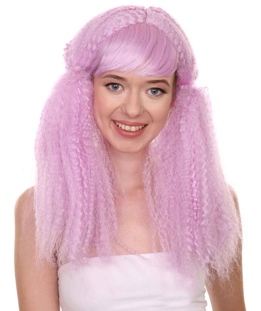 Lt Purple Women's Doll Ponytail Wig