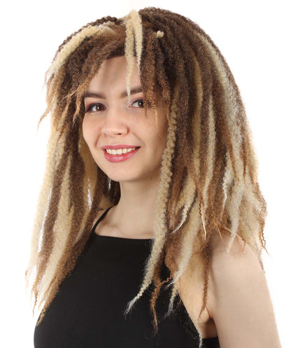 HPO  Women's Medium Dreadlock Wig | Multiple Color Options