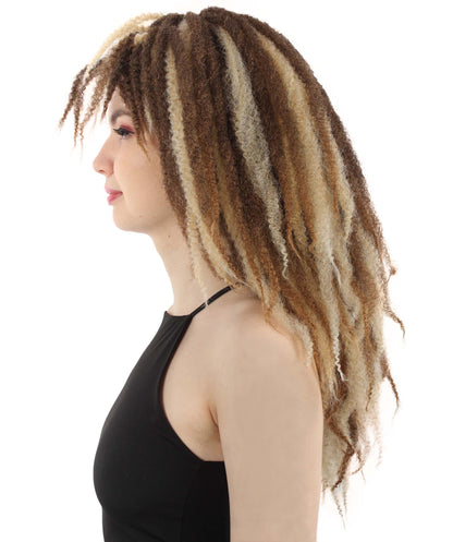 HPO  Women's Medium Dreadlock Wig | Multiple Color Options