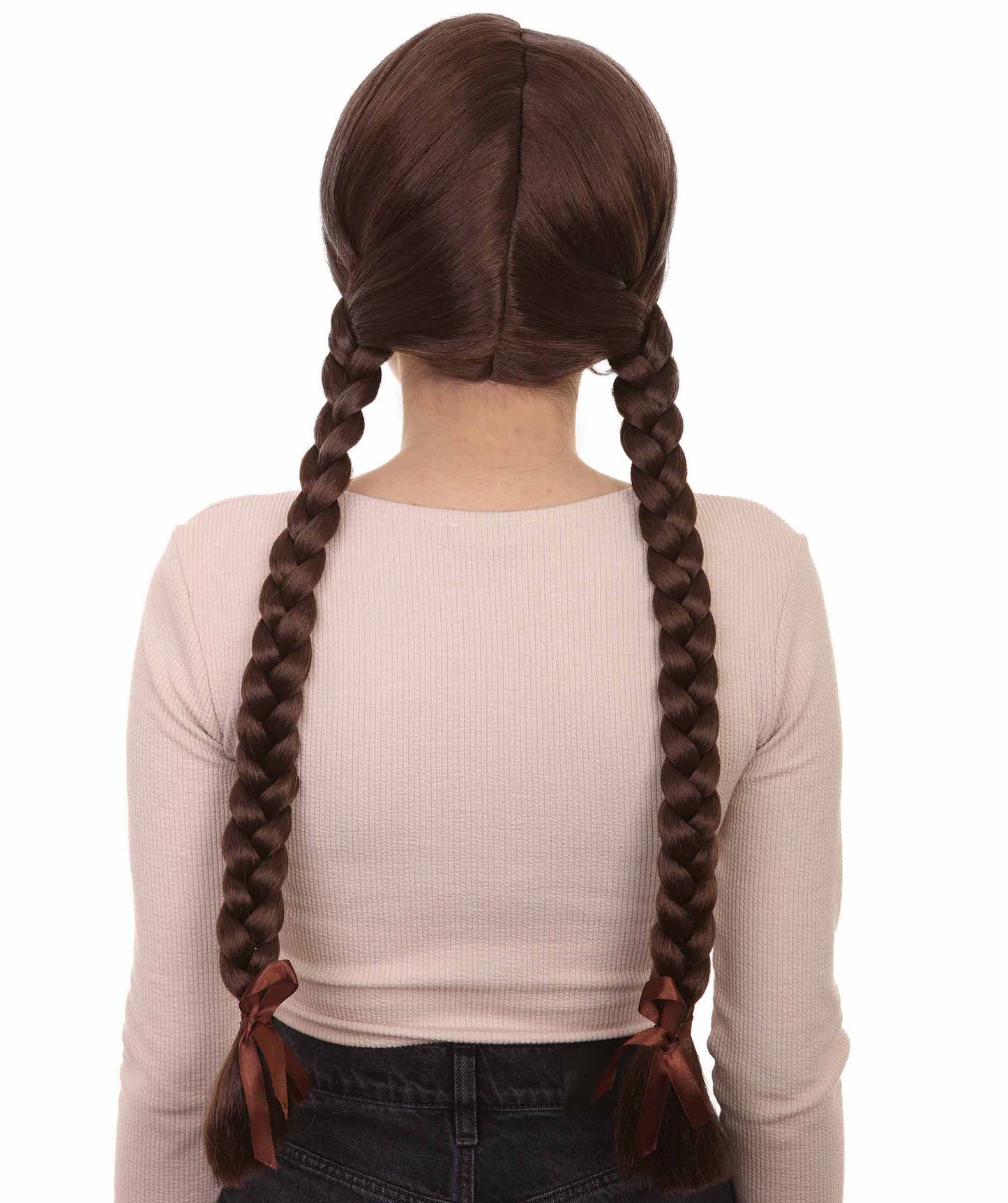 Dark Brown Multiple Colors Option Long Braided Wig