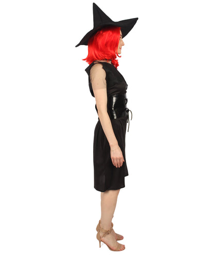 Women Bat Witch Costume | Black Halloween Costume