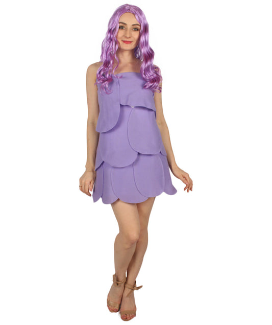 HPO Women's Animated Troll Costume , Purple Color Fancy Costume