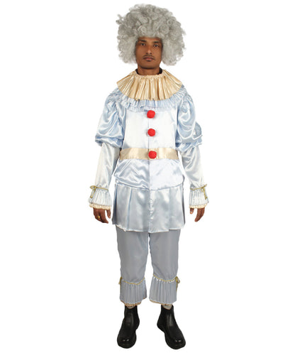 Men's IT Pennywise Costume | Silver Halloween Costume