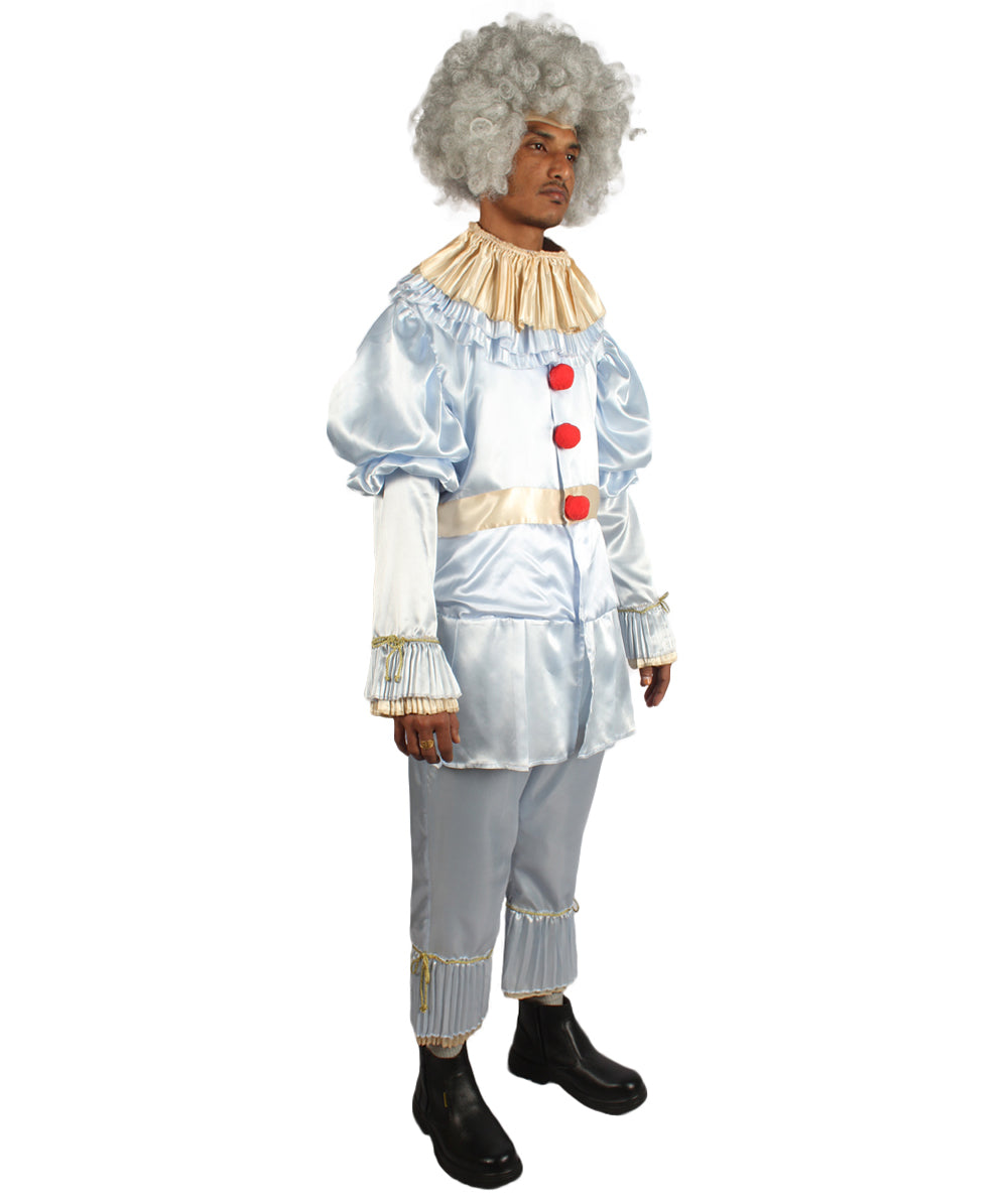 Men's IT Pennywise Costume | Silver Halloween Costume