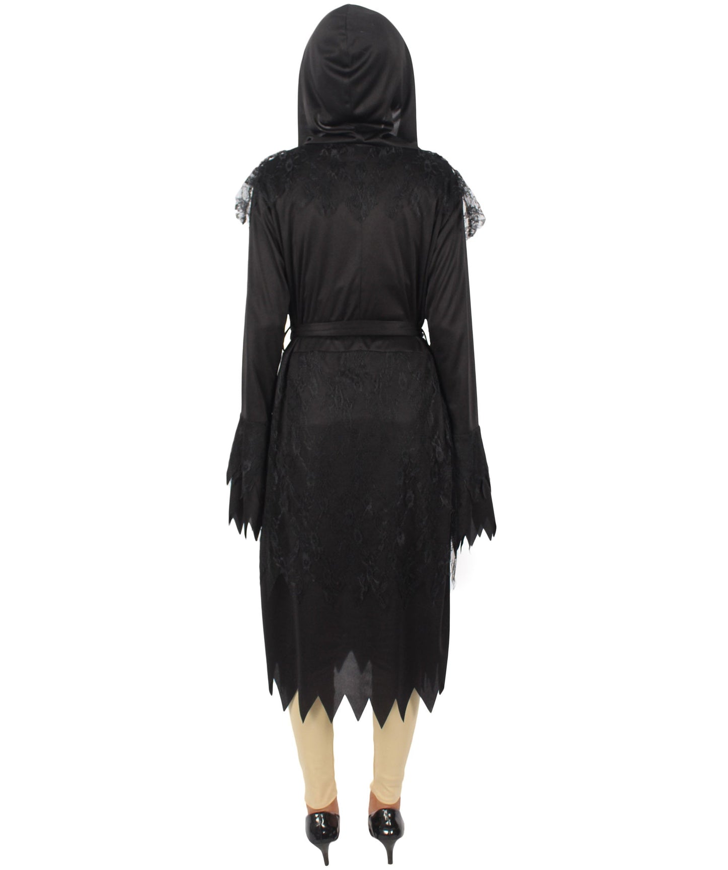 Women's Cloak of Darkness 2Pc Costume |  Black Halloween Costume