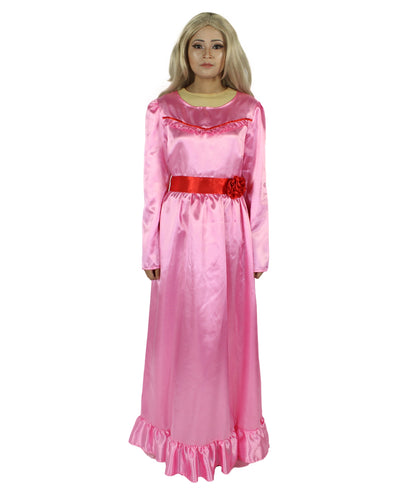 Pink Evil Doll Long Maxi Dress