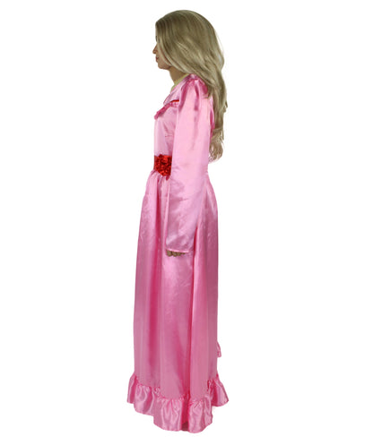 Pink Evil Doll Long Maxi Dress