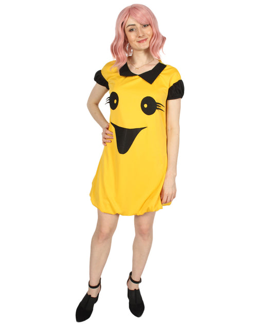 Women's Ghost Dress Costume | Yellow Halloween Costume