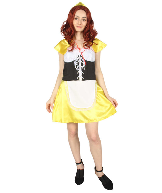 Yellow Hot Cartoon Costume 