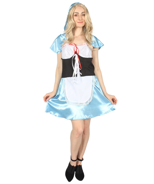 Light Blue Hot Cartoon Costume 