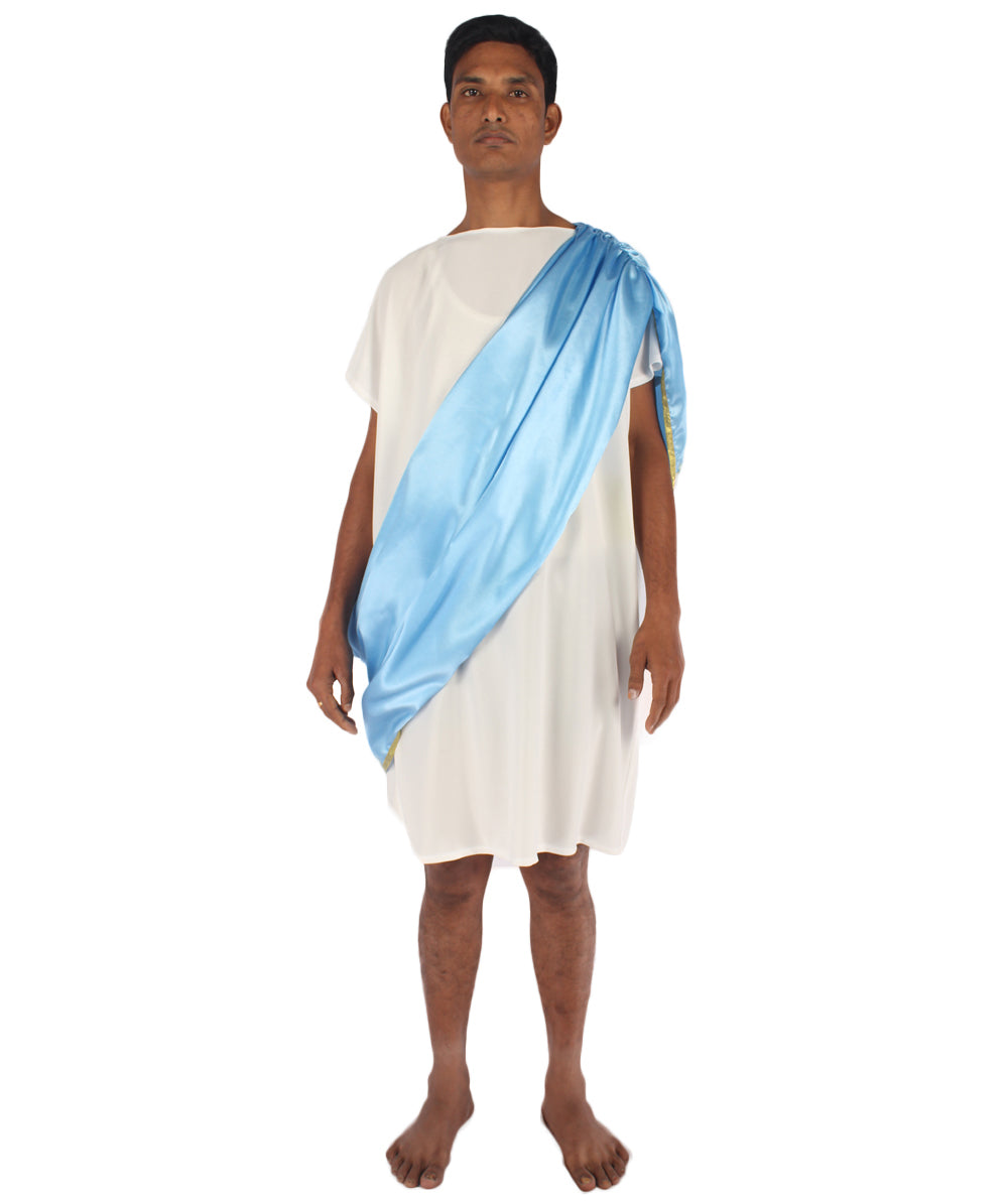 Adult Men's Greek Toga Historical Costume