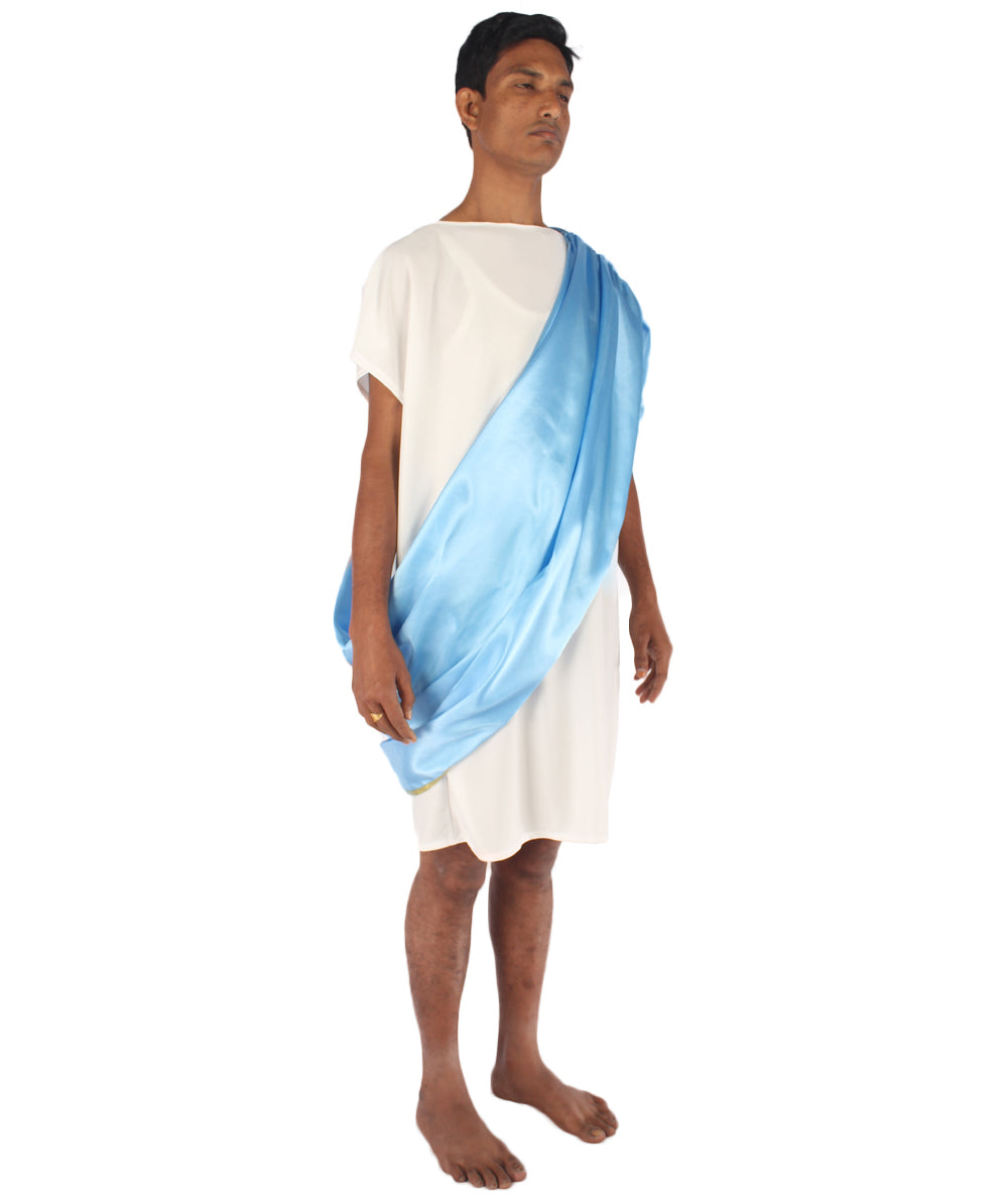 Adult Men's Greek Toga Historical Costume