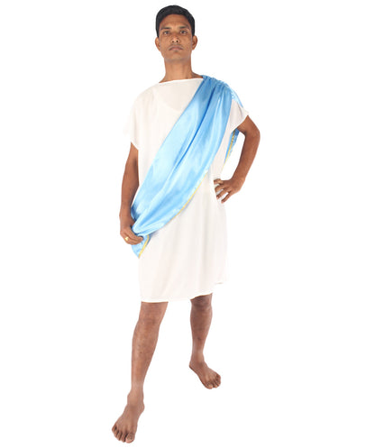 Adult Men's Greek Toga Historical Costume