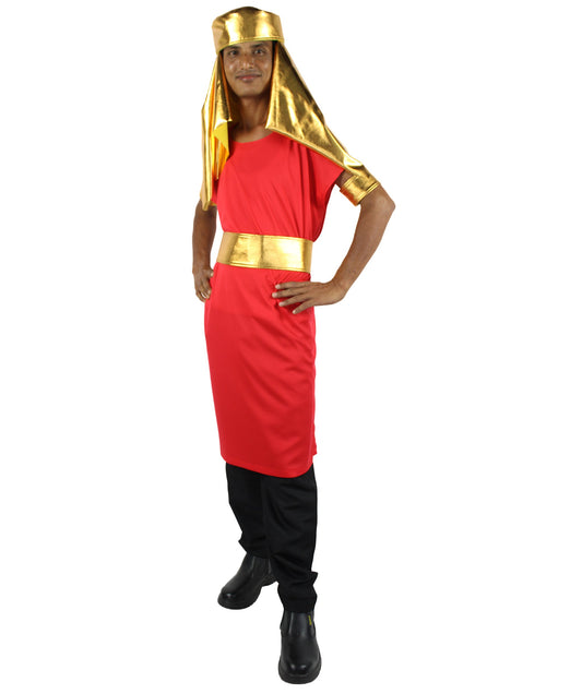 Red Egyptian Pharoh Costume 