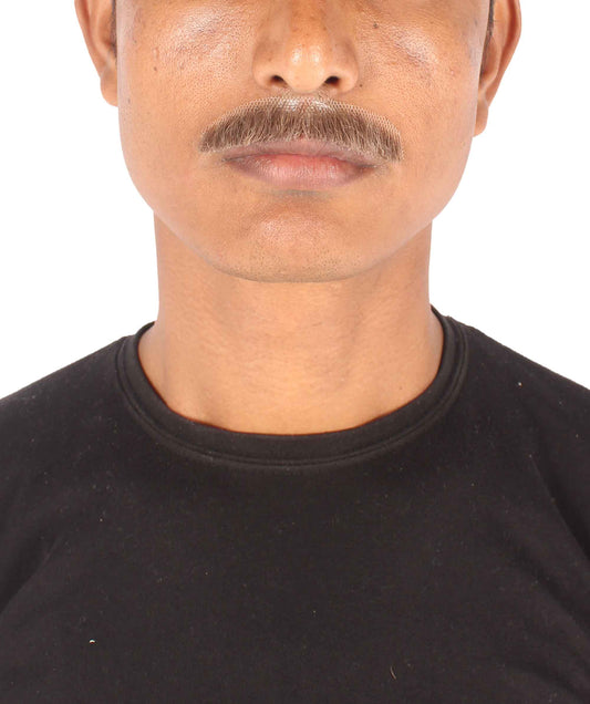 Brown color Mustache