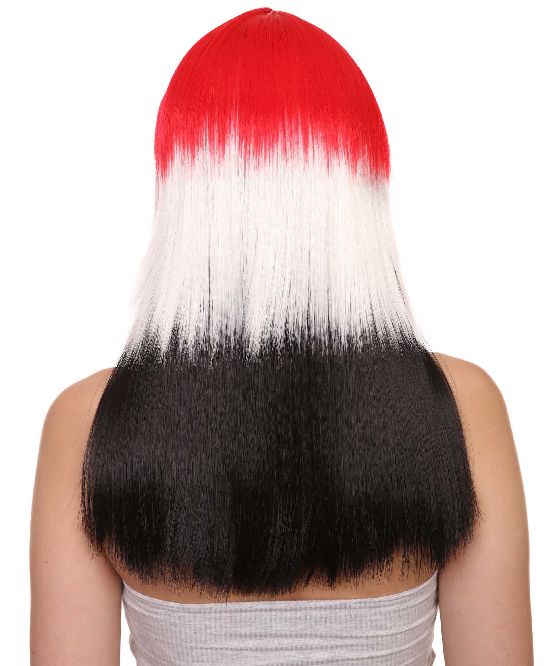 Egypt Flag Long Bob Wig