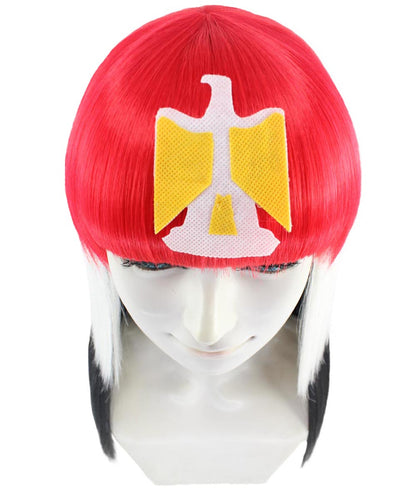 Egypt Flag Long Bob Wig