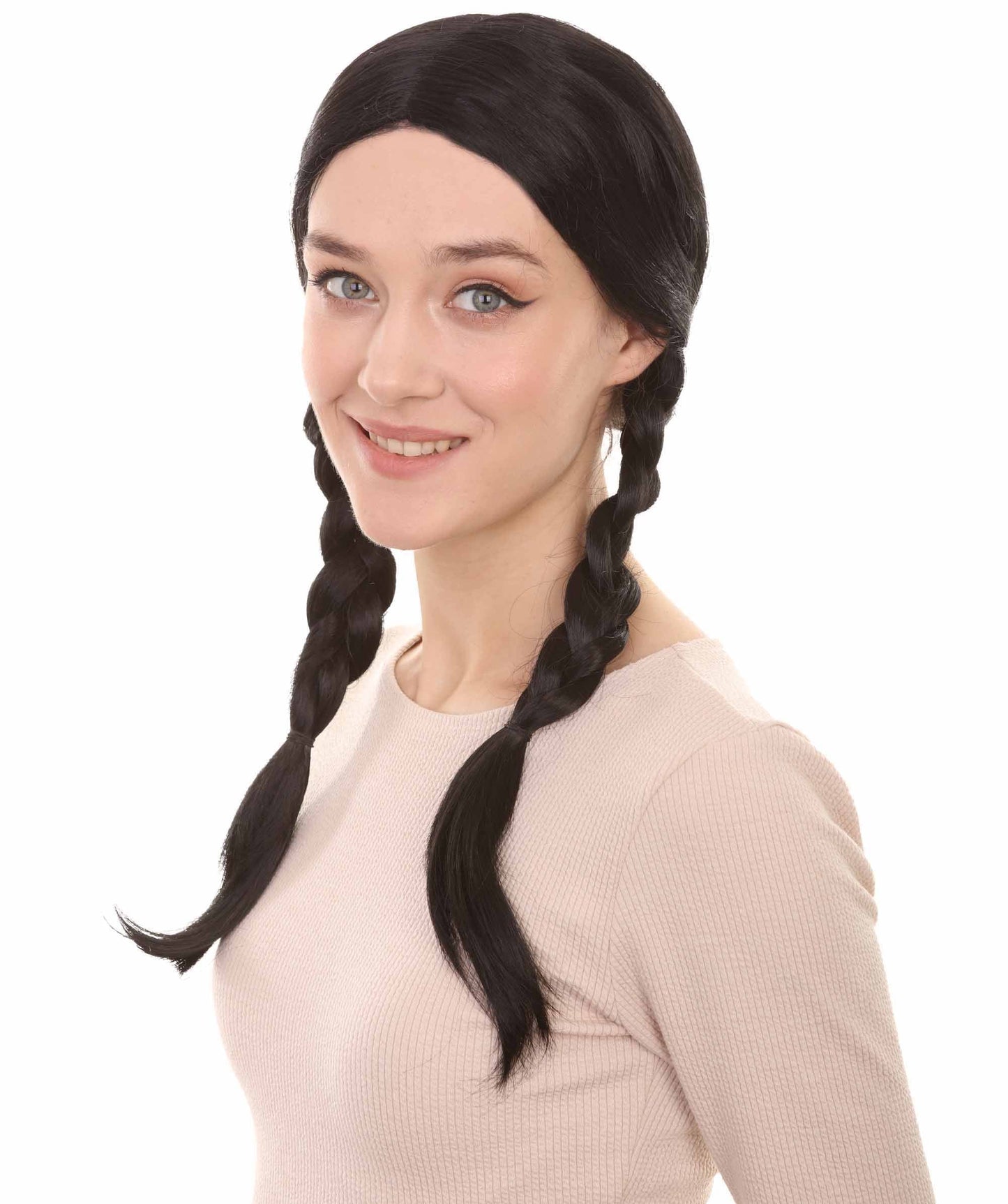 Black Braided Wig