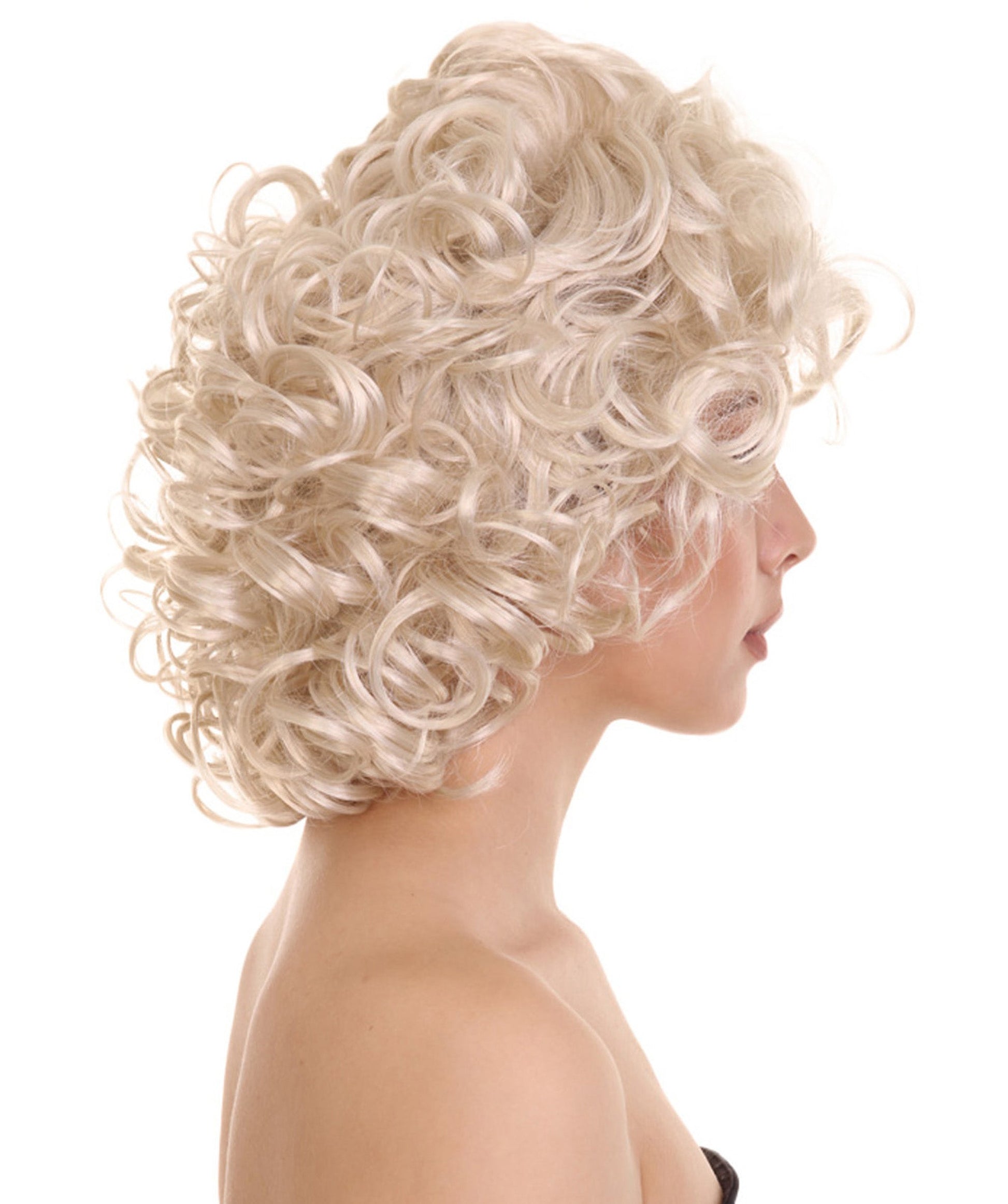 Blond Glamour Curly Wig