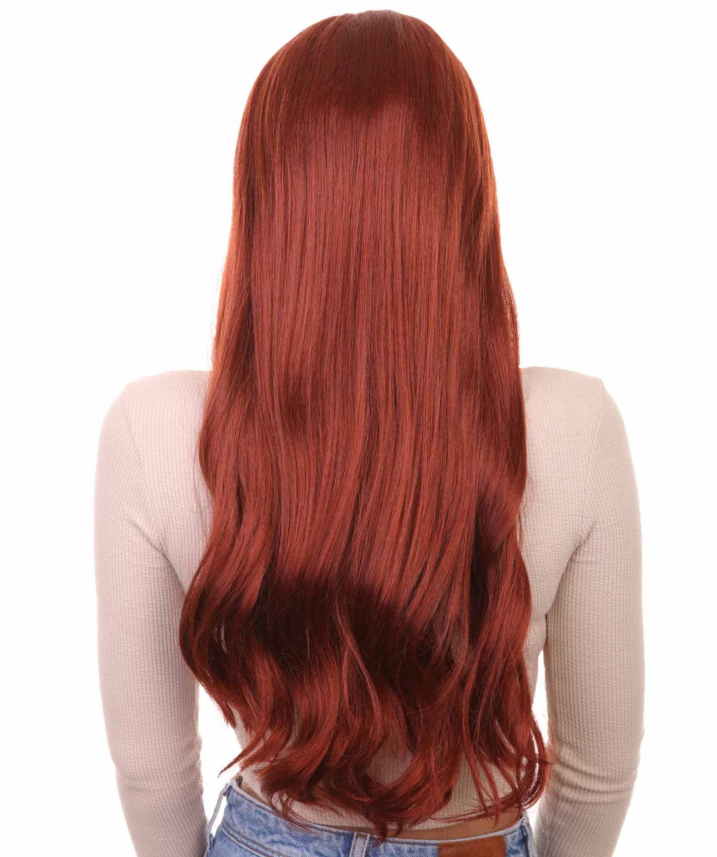 Glamour Womens Wig | Brown Stage/Event Fancy Halloween Wig | Premium Breathable Capless Cap