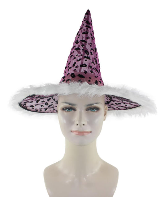 Purple & Black Witch Hat