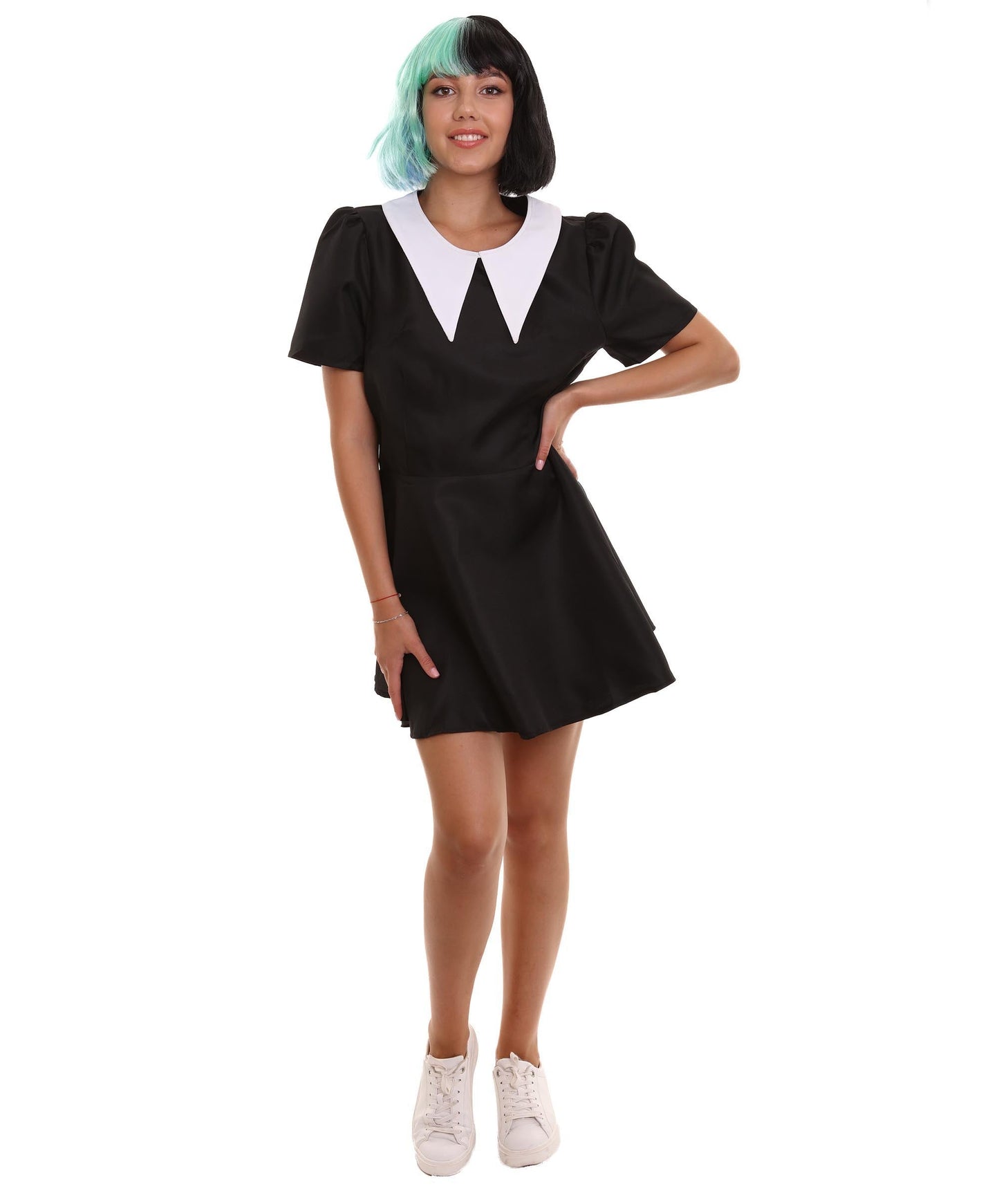 Women's Gothic Darling Dress Celebrity Costume | Black Fancy Costume