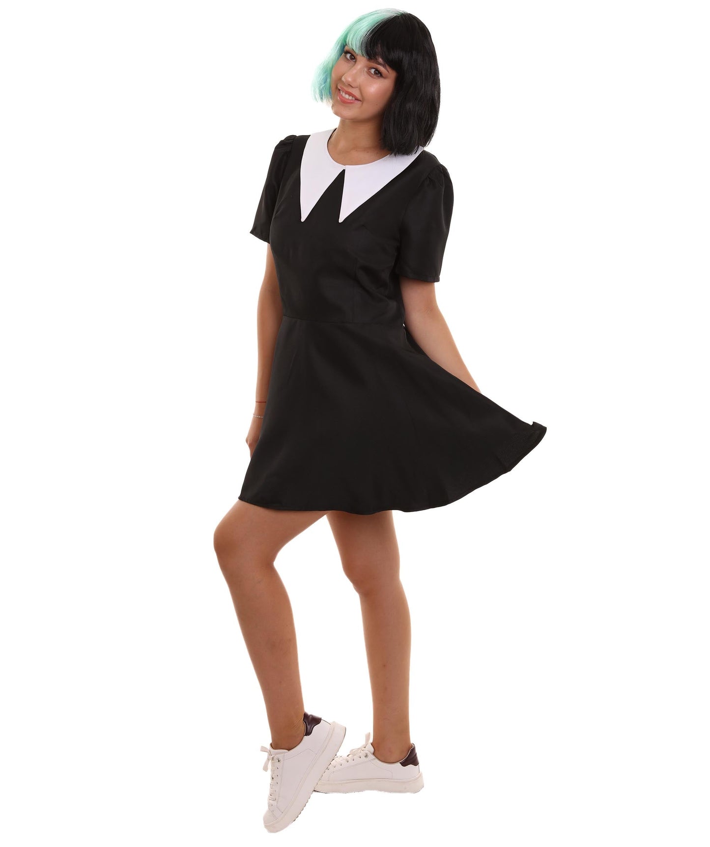 Women's Gothic Darling Dress Celebrity Costume | Black Fancy Costume